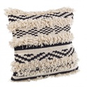 Cuscino Yucatan 45x45 in tessuto nero