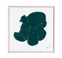 2x Dipinto c-c trilix verde 30x30x4,5h