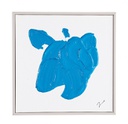 2x Dipinto c-c trilix blu 30x30x4,5h tela