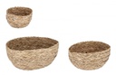 4x Ciotola amber D.19x11h, D.28x14h, D.34x16h
