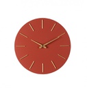 4x Orologio da parete mattone D.40x5h in legno