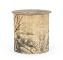 3x Tavolino in legno D.40x40h