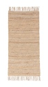 2x Tappeto naturale beige 70x140