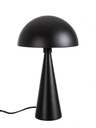 2x Lampada tavolo moderna nera D.22x36,5h