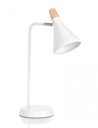 3x Lampada tavolo brill bianco 26,5x15x46h