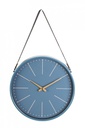 3x Orologio da parete blu 40x66 cm