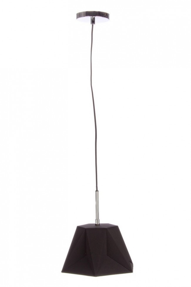 2x Lampadario esagono nero 28x25x15h