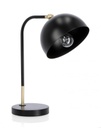 2x Lampada tavolo Glasgow nero 32,5x20x41h