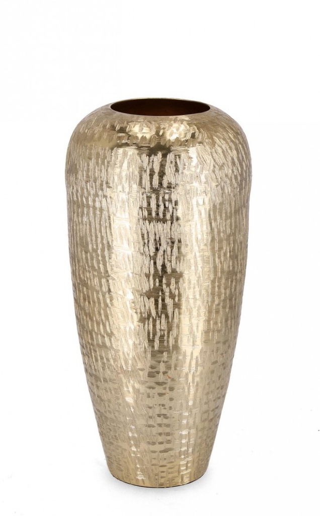 Vaso in metallo D.19x39,5h