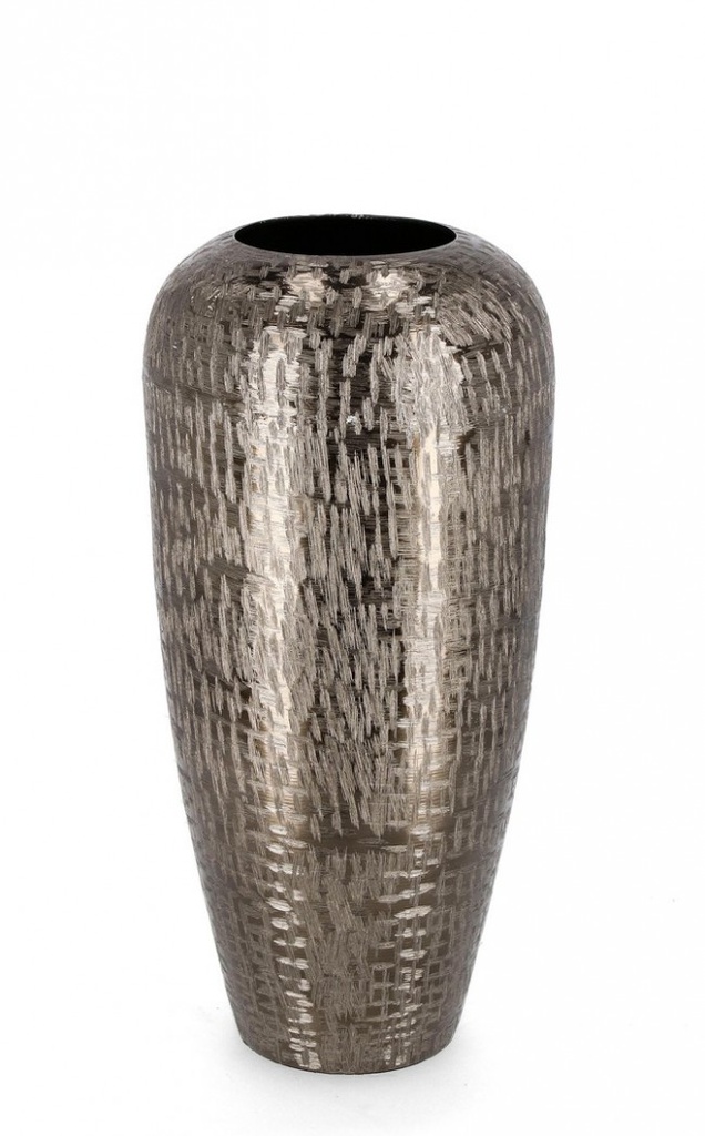 Vaso antracite D.19x39,5h in metallo