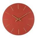 2x Orologio da parete mattone D.60x5h in legno