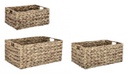 2x Set di cestini 33,6x22,8x15,24h x 40x26x17,8h x 43,8x29,8x20,3h