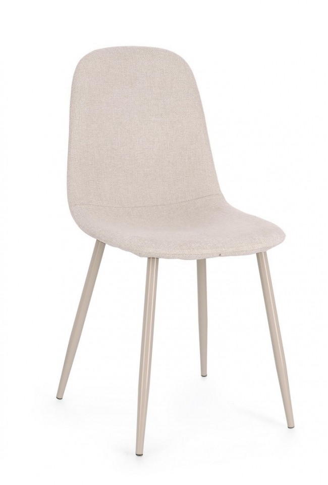 4x Sedia Irelia tortora 52,5x42,5x90