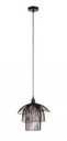 2x Lampadario ciad nero 30x29x26h in legno