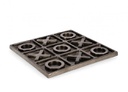 Decorazione tris fate antracite 28x28