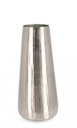 Vaso chisel argento D.19x45h in metallo