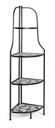 Angoliera pieghevole 41x28x131 cm in metallo