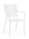 4x Sedia C-BR Kelsie 54x55x89 cm in metallo