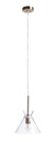 Lampadario 1 luce D.24x160h metallo