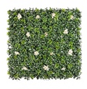 Parete sintetica c-fiore bianco 100x100
