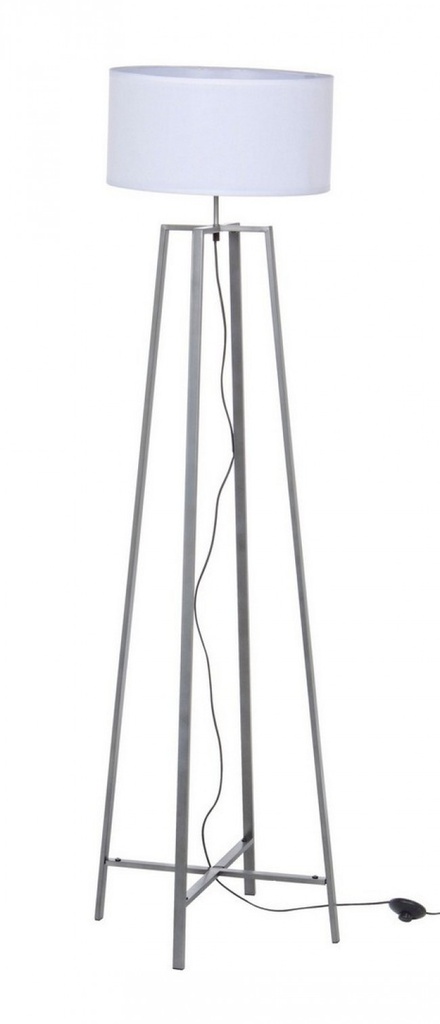 Piantana grigia anticato D.40x156h cm