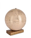 Mappamondo decorativo D.30x35h in plastica