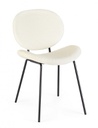 2x Sedia Maddie bianco 52x59.5x79.5h