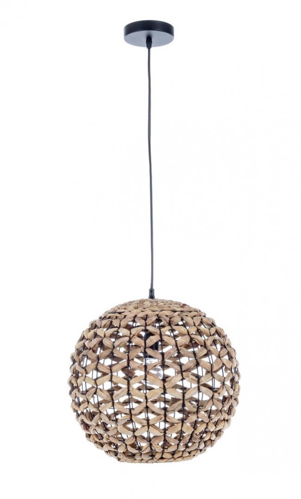 Lampadario in fibre naturali D.40x37h