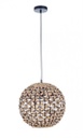 Lampadario in fibre naturali D.40x37h