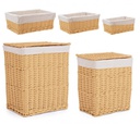 Set di biancheria 28x18x12h, 34x24x14h, 40x30x16h, 41x29x48h, 48x36x57h