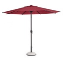 Ombrellone antracite burgundy D.300x240h
