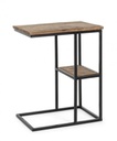 Tavolino C-ripiano 46x31x58 in legno