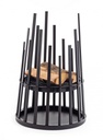 Braciere nero D.50x75 h