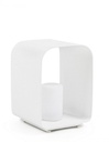 Lampada led bianca 25x26x35h in alluminio