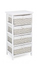 Cassettiera legno 40x29x73 cm