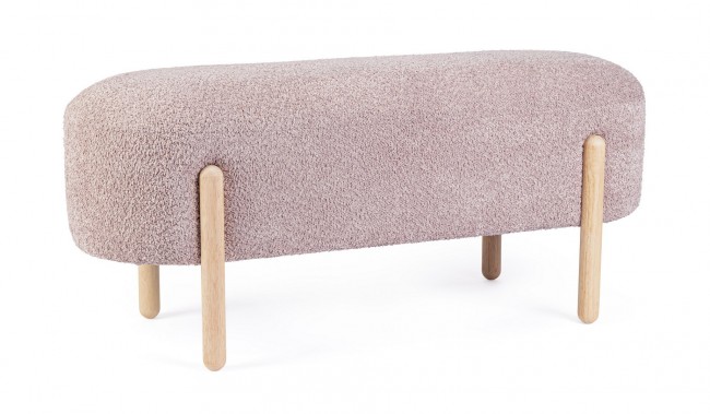 Panca Dayla Rosa Antico 108x41.5x48
