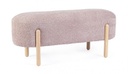 Panca Dayla Rosa Antico 108x41.5x48