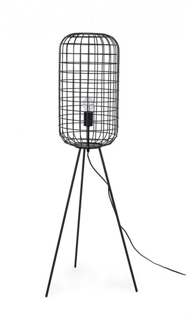 Piantana chic treppiede h117 in metallo