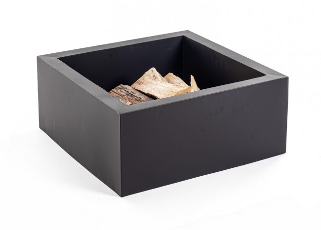 Braciere basso nero 60x26h
