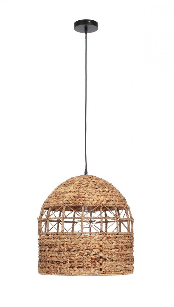 Lampadario in fibre naturali D.45.5x50h