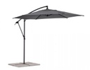 Ombrellone braccio 3m antracite D.300x248h