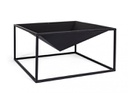 Braciere nero 60x60x31h