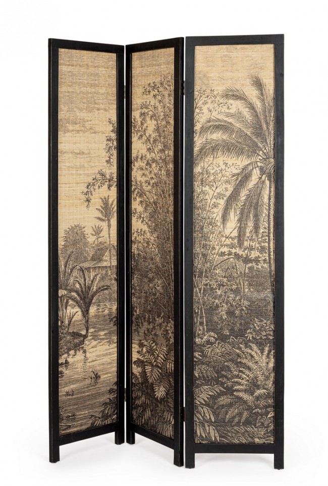 Paravento in legno 120x2x180h