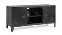 Porta TV mobile 40x120,5x58,5h in acciaio