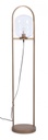 Piantana queer oro D.28x141h in metallo