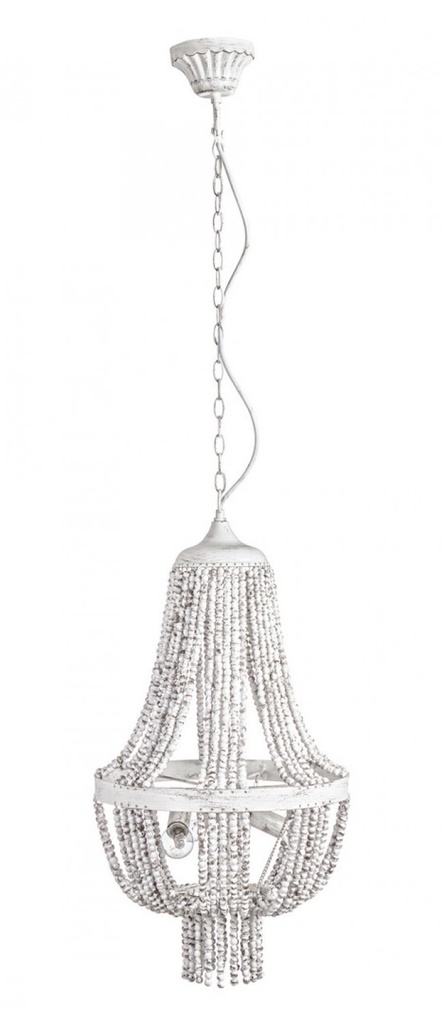 Lampadario corona 3 luci D.35x61h in metallo
