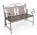 Panca 115x60x92h in acciaio