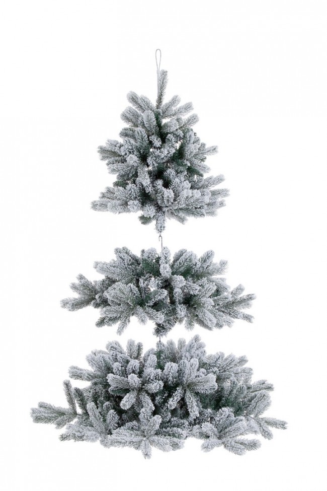 Albero fiemme pendente innevato D.108x150h