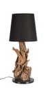 Lampada tavolo legno D.35x82h