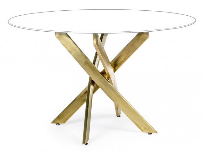 Base tavolo oro D120 x 56a x 56b x 73.5h